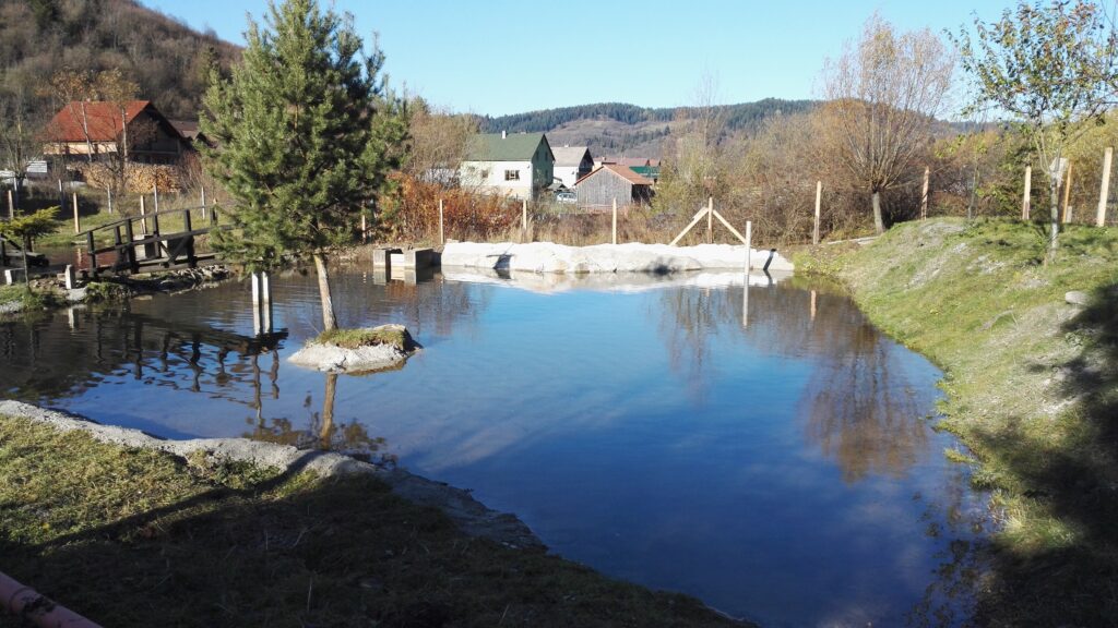 Pstruháreň Kolačkov – areál farmy a rybníky v Kolačkove (foto 10)